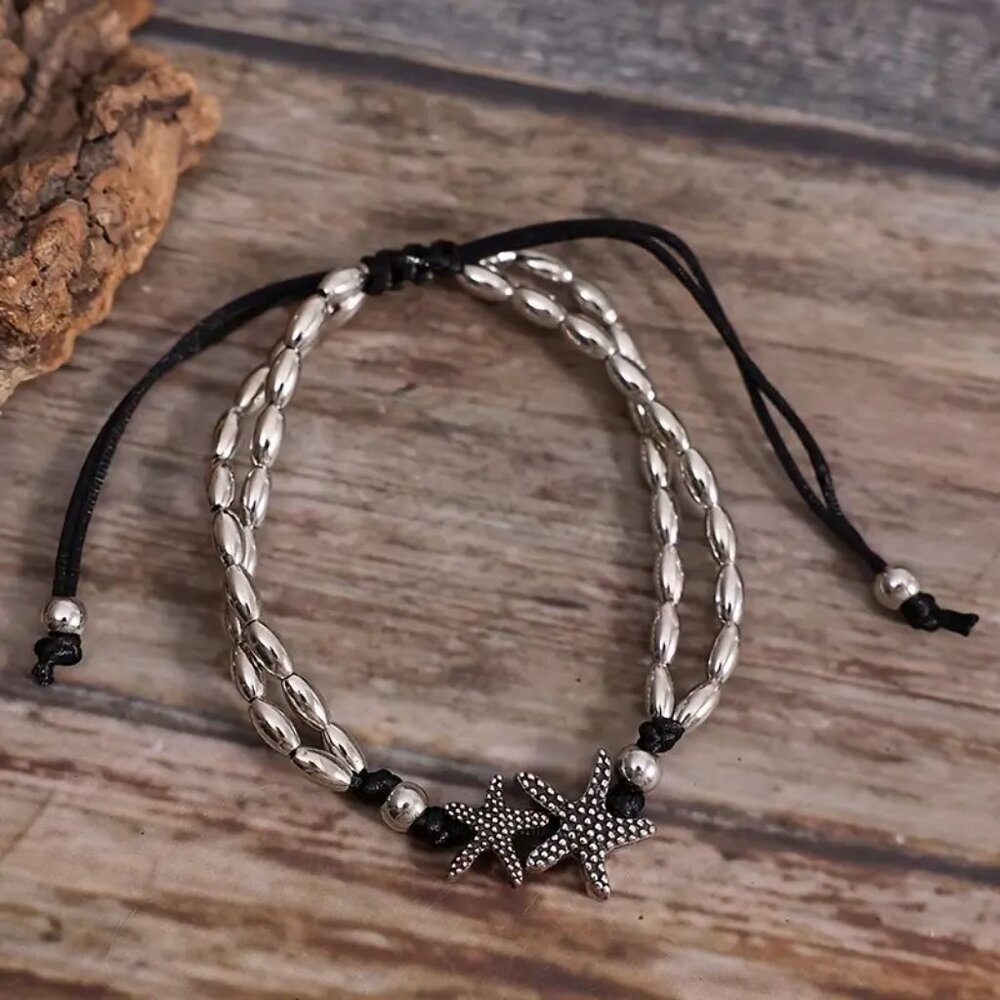 3/$15~Starfish Ankle Bracelet